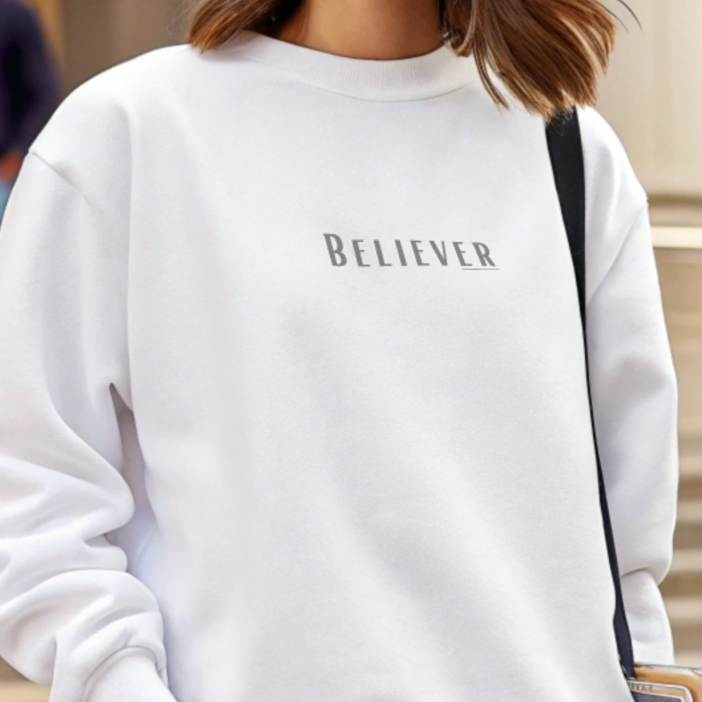 Crewneck Sweatshirt / Multiple Colors / Grey Letters