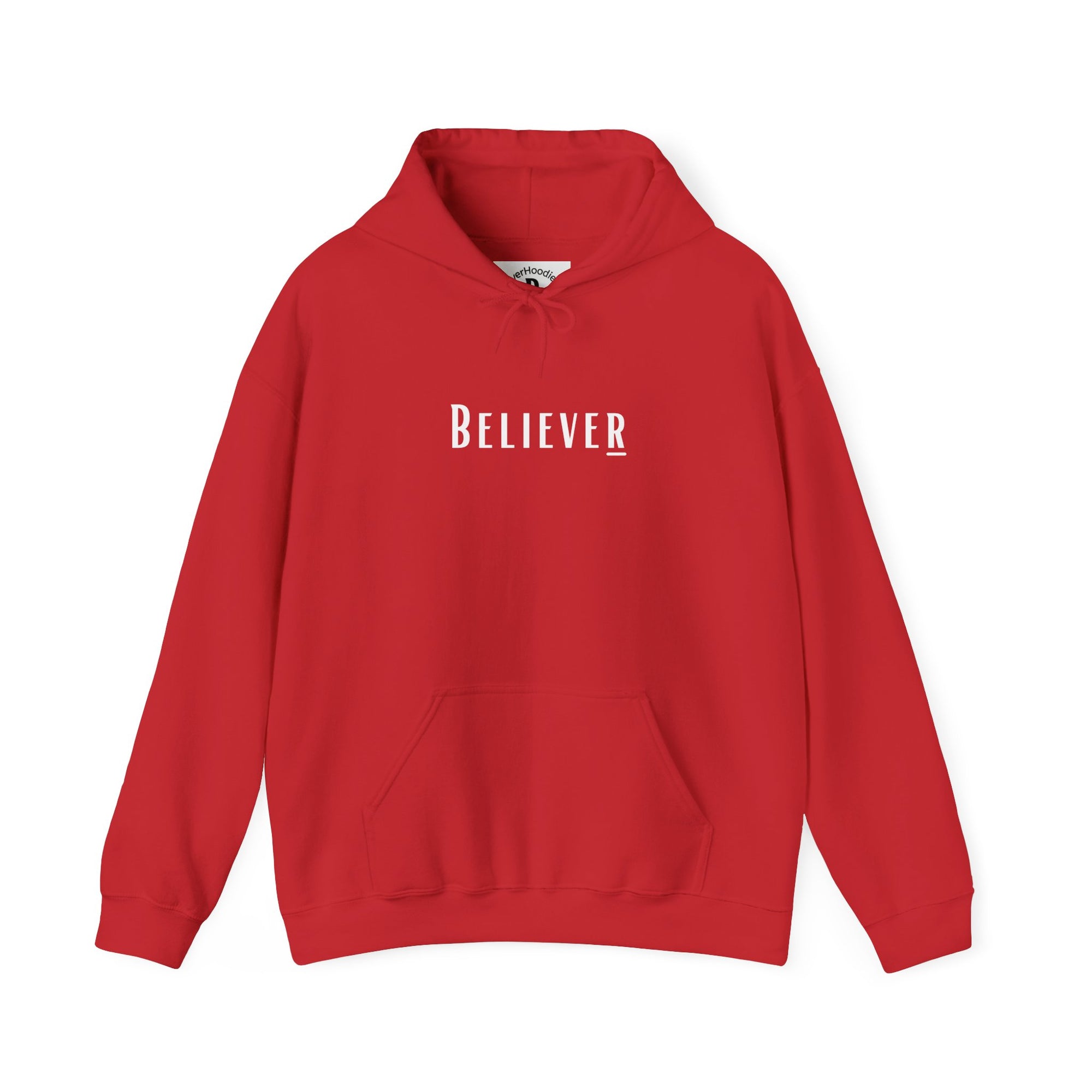 Believer Collection Hoodie – Red