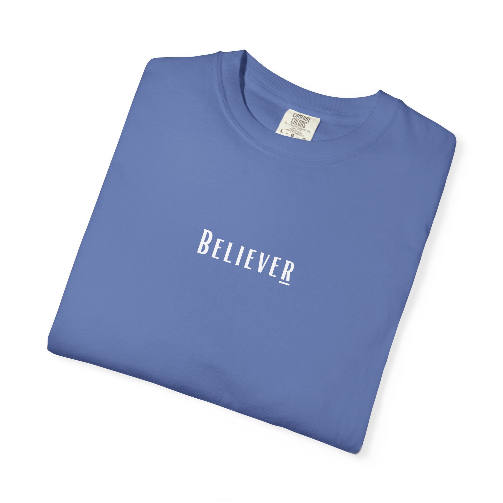Believer Tee – Mystic Blue