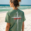 Believer Cross T-Shirt – Moss | Comfort Colors®