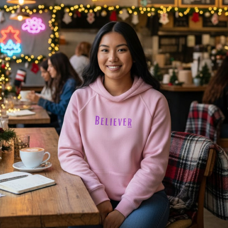 Believer Collection Hoodie – Pink
