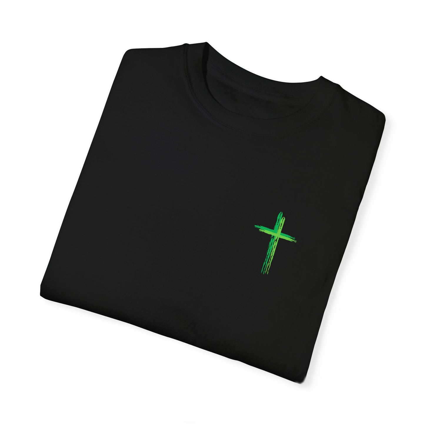 Green Cross / Grass Green Believer / Black T-shirt