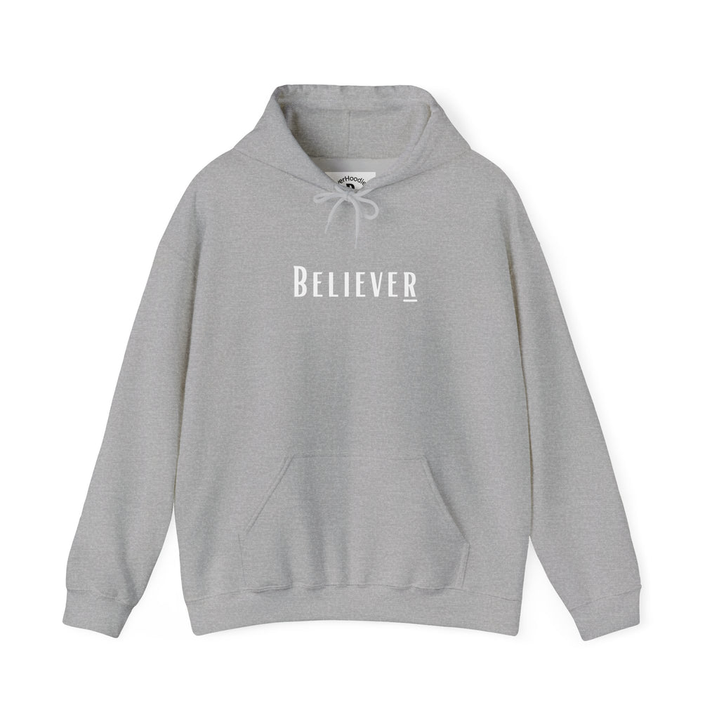 Believer Collection Hoodie – Athletic Grey