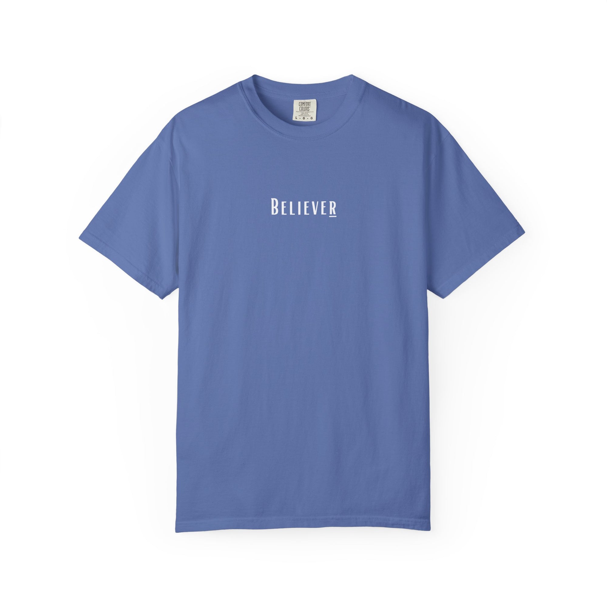 Believer Tee – Mystic Blue