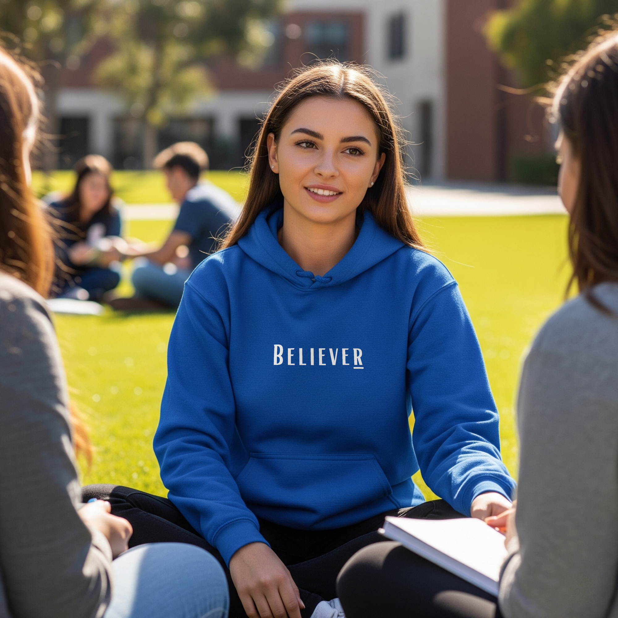 Believer Collection Hoodie – Royal Blue