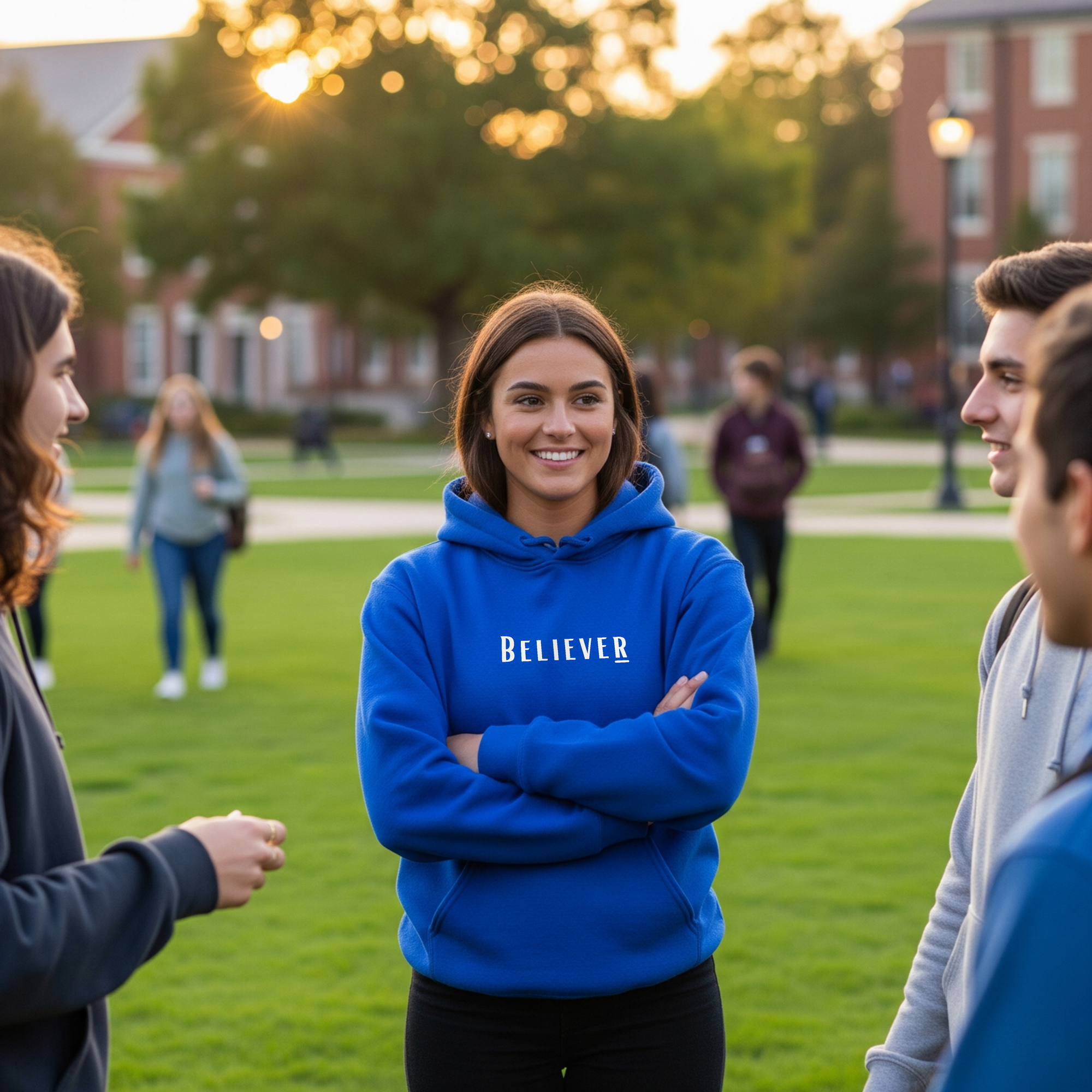 Believer Collection Hoodie – Royal Blue