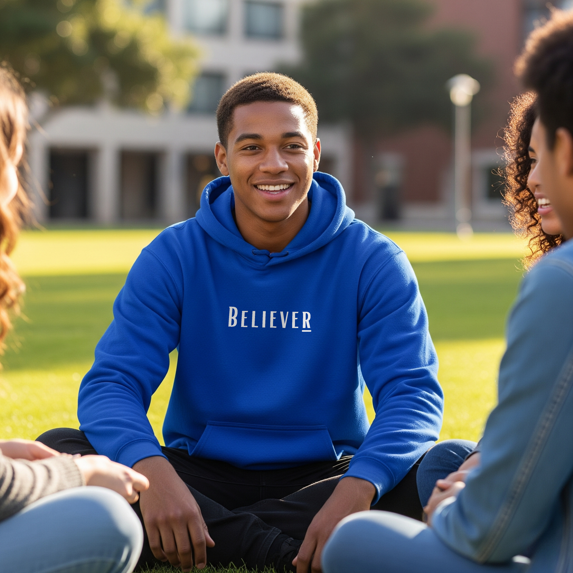 Believer Collection Hoodie – Royal Blue
